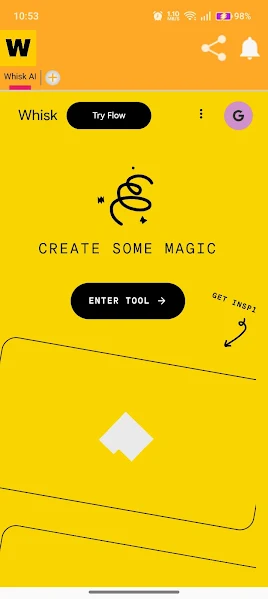 Whisk AI app screenshot